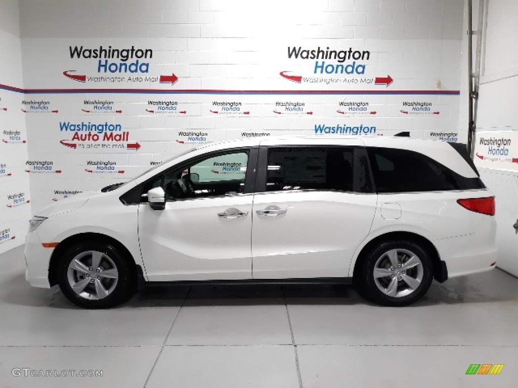 Platinum White Pearl Honda Odyssey