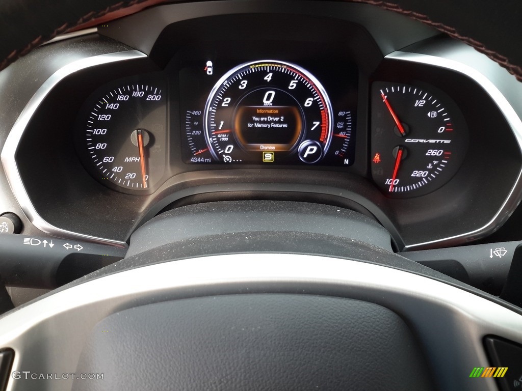 2017 Chevrolet Corvette Grand Sport Coupe Gauges Photo #138628887