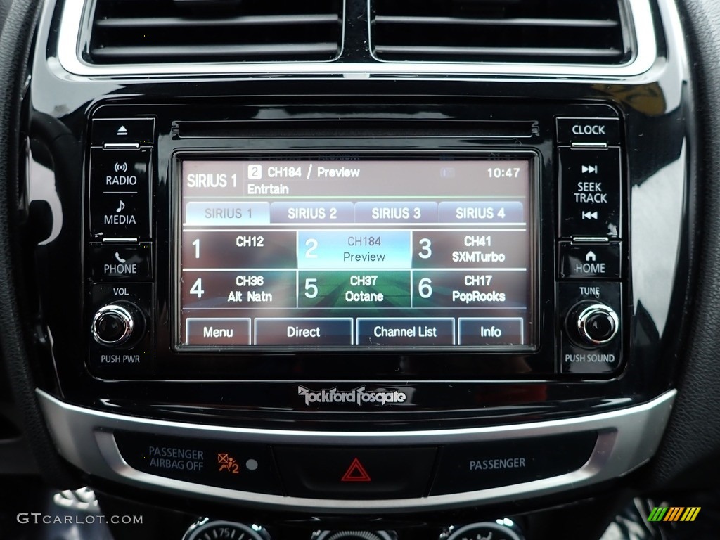 2017 Mitsubishi Outlander Sport GT AWC Controls Photo #138629094