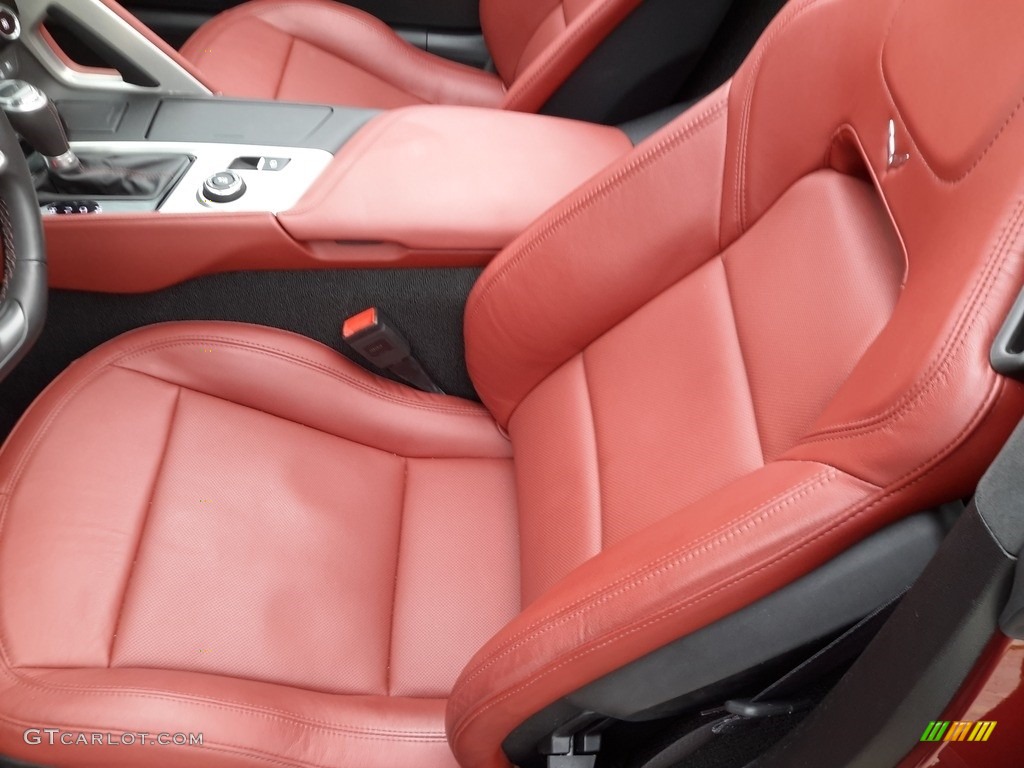 Spice Red Interior 2017 Chevrolet Corvette Grand Sport Coupe Photo #138629214