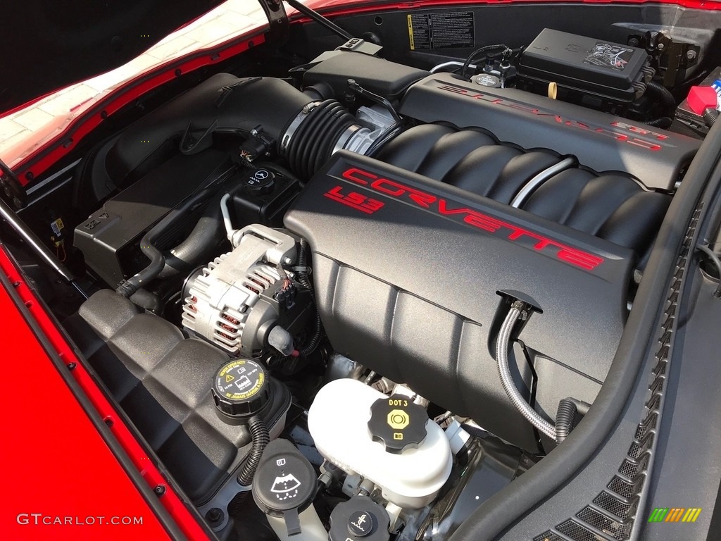 2011 Chevrolet Corvette Grand Sport Convertible 6.2 Liter OHV 16-Valve LS3 V8 Engine Photo #138630376