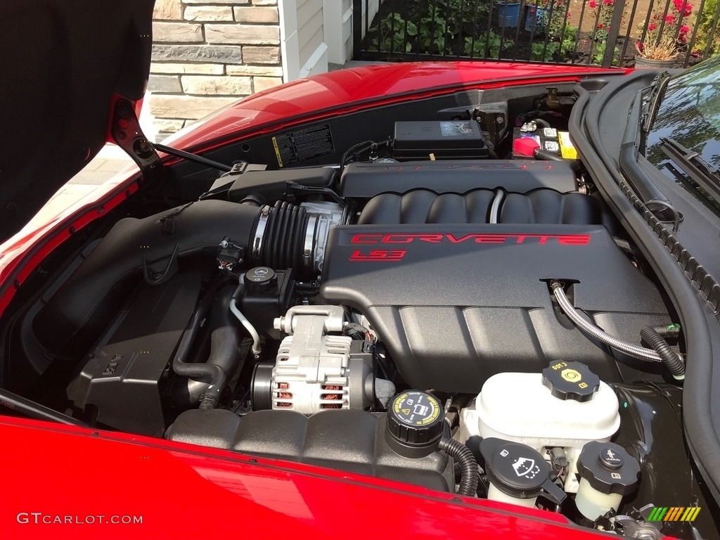 2011 Chevrolet Corvette Grand Sport Convertible 6.2 Liter OHV 16-Valve LS3 V8 Engine Photo #138630402
