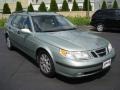 Sun Green Metallic - 9-5 Linear Sedan Photo No. 4