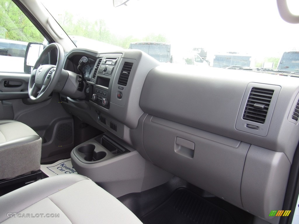 2016 Nissan NV 2500 HD S Cargo Gray Dashboard Photo #138633939