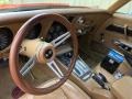 1975 Chevrolet Corvette Medium Saddle Interior Front Seat Photo