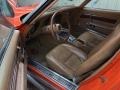 Medium Saddle 1975 Chevrolet Corvette Stingray Coupe Interior Color