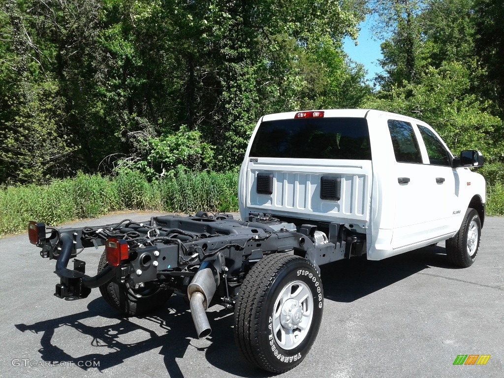 Bright White 2020 Ram 2500 Tradesman Crew Cab 4x4 Chassis Exterior Photo #138635544