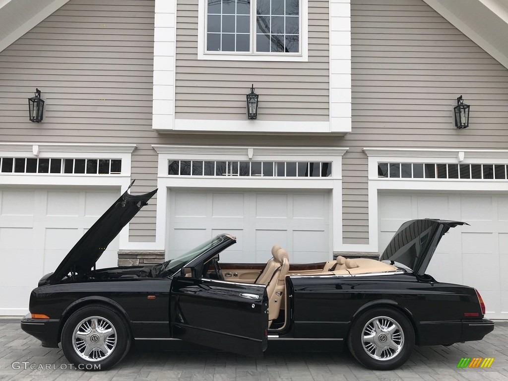 Black 1996 Bentley Azure Standard Azure Model Exterior Photo #138636327