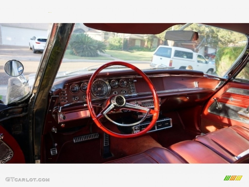 1964 300 2-Door Hardtop - Black / Red photo #5