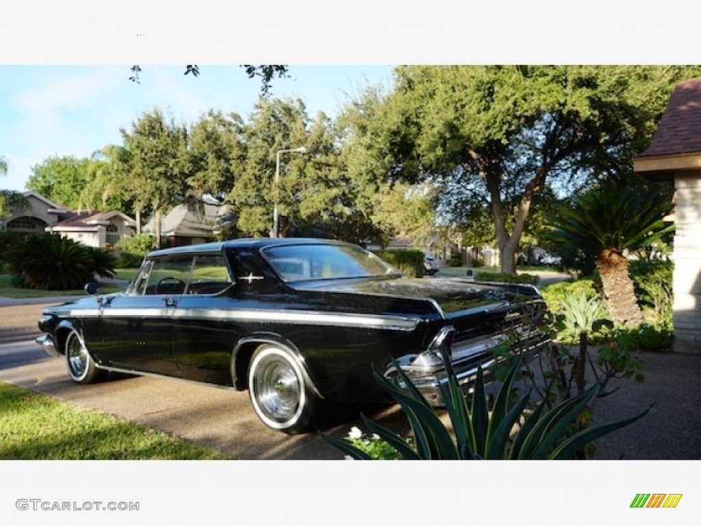 1964 300 2-Door Hardtop - Black / Red photo #7