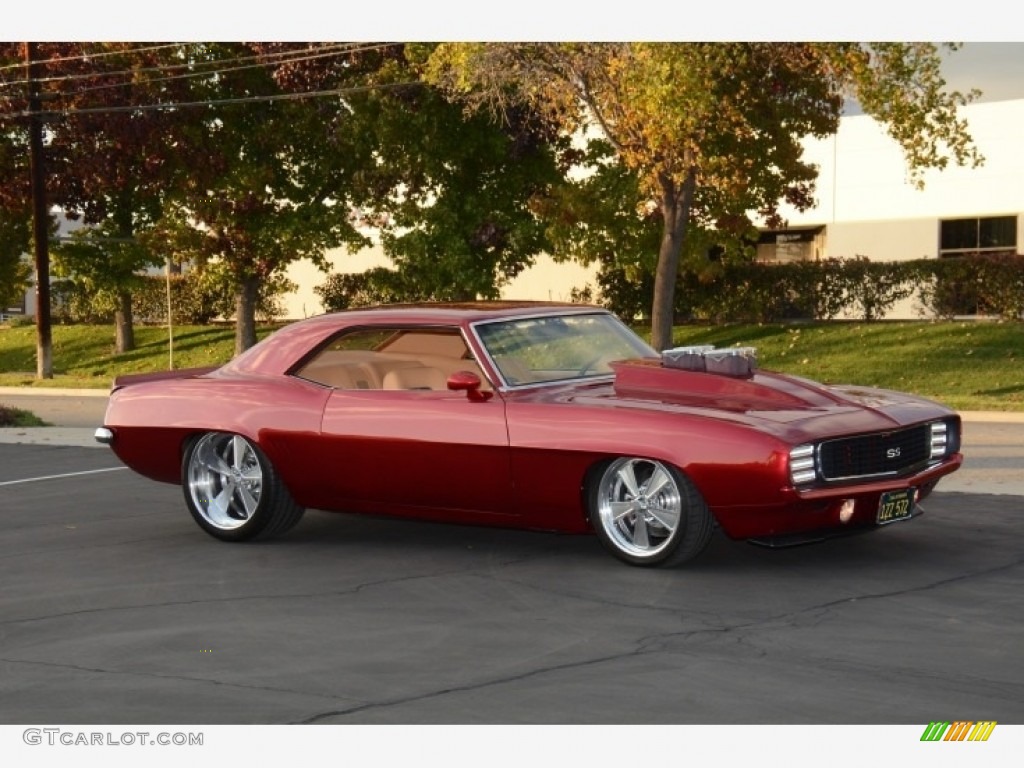 1969 Camaro Restomod Coupe - Red / Tan photo #1