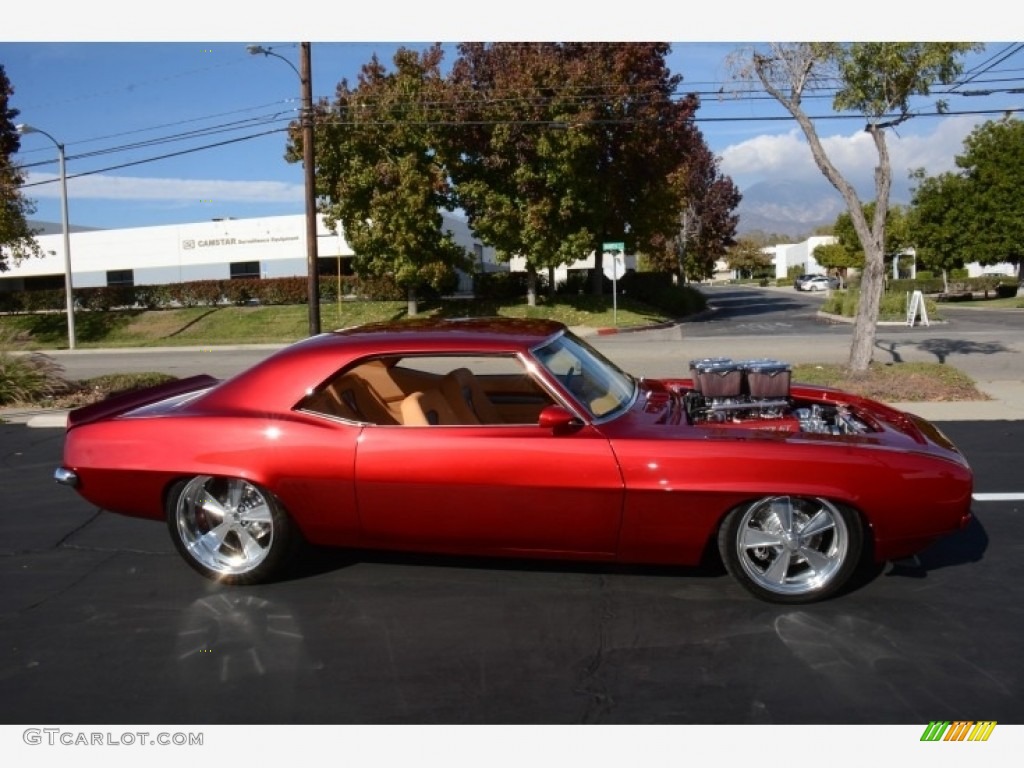 1969 Camaro Restomod Coupe - Red / Tan photo #7