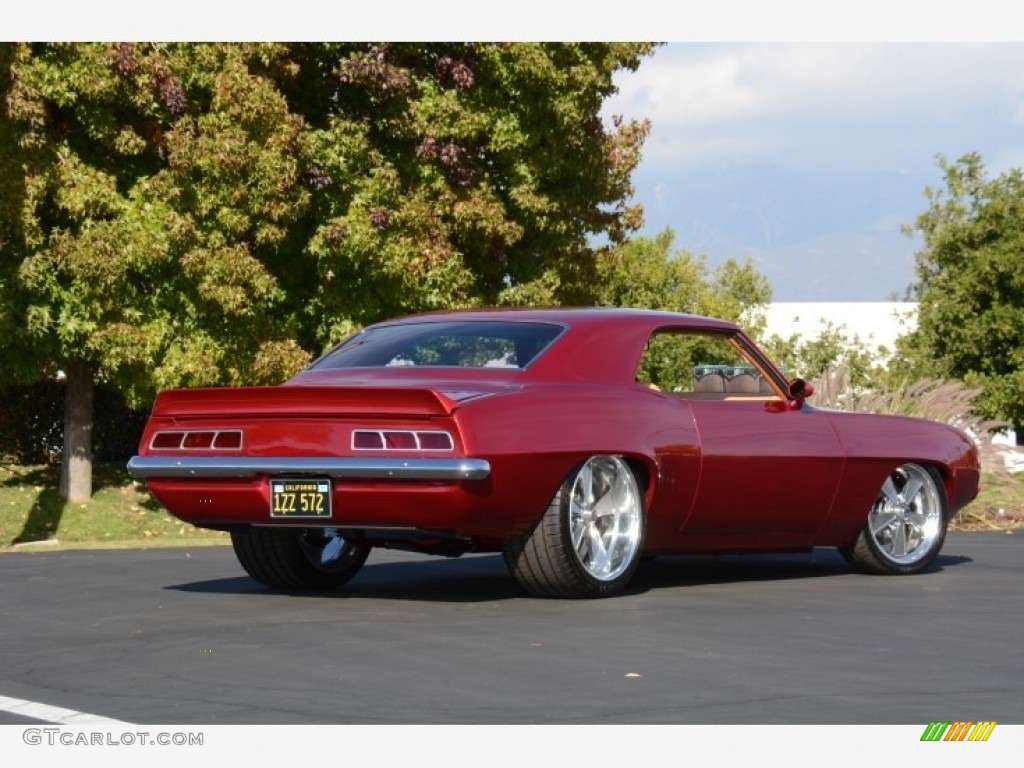 1969 Camaro Restomod Coupe - Red / Tan photo #9