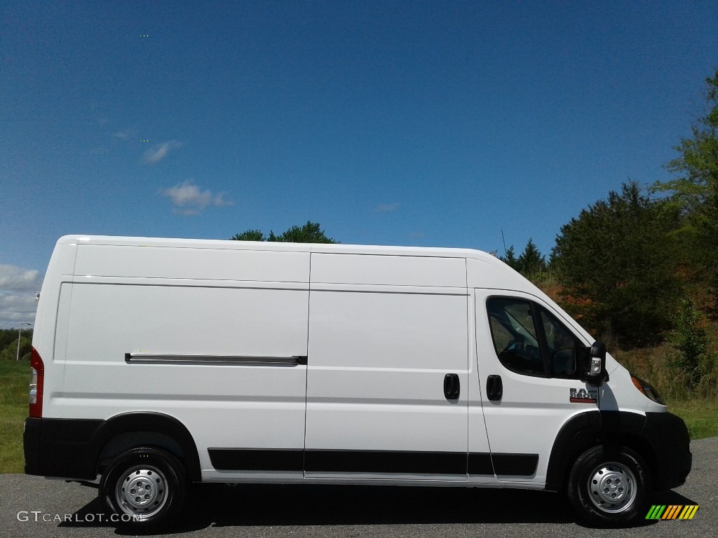 2020 ProMaster 3500 High Roof Cargo Van - Bright White / Black photo #5