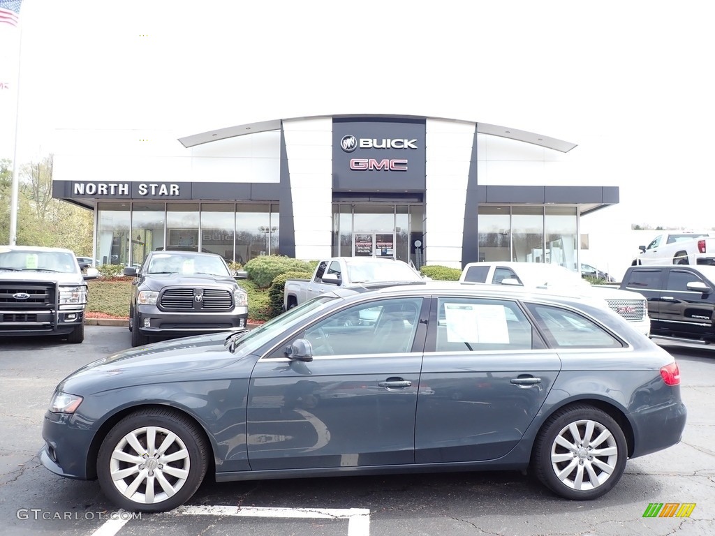 2010 A4 2.0T quattro Avant - Meteor Gray Pearl Effect / Black photo #1