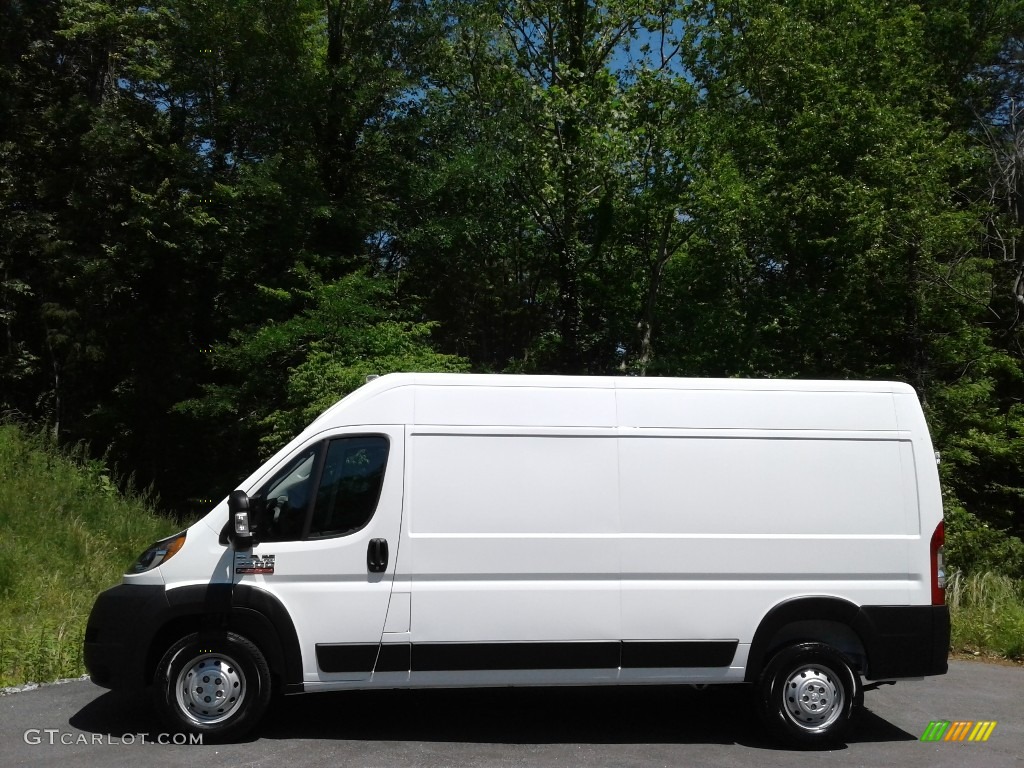 Bright White 2020 Ram ProMaster 3500 High Roof Cargo Van Exterior Photo #138637695