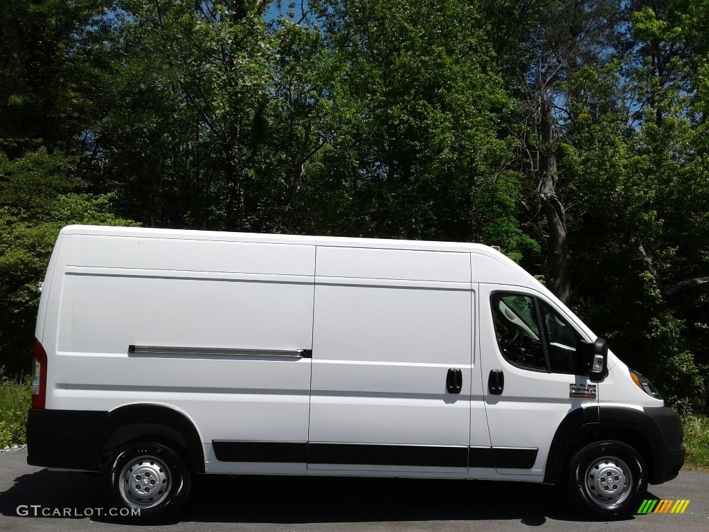 Bright White 2020 Ram ProMaster 3500 High Roof Cargo Van Exterior Photo #138637806