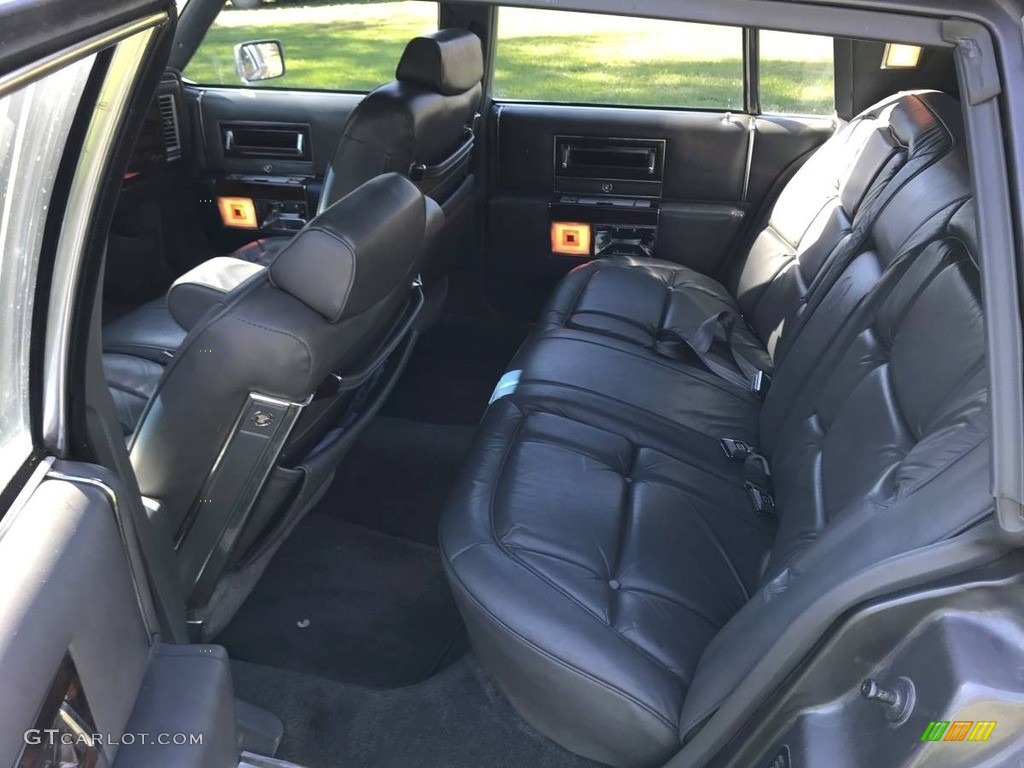 1986 Cadillac Fleetwood Brougham Interior Color Photos