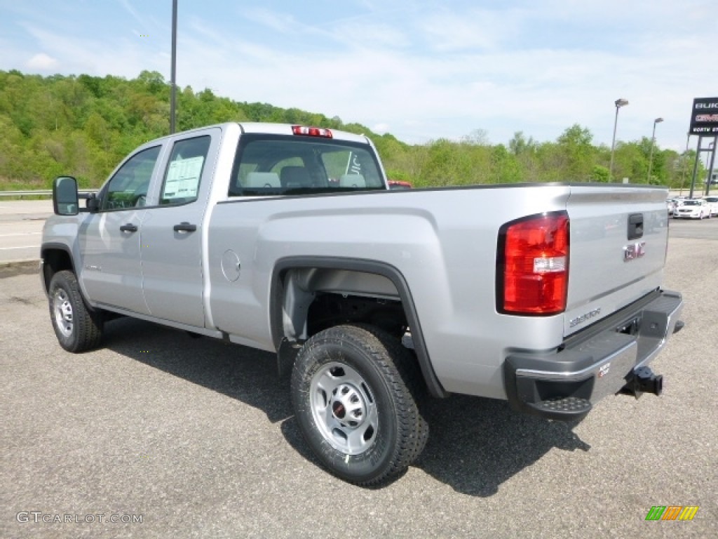 Quicksilver Metallic 2016 GMC Sierra 2500HD Double Cab 4x4 Exterior Photo #138638367