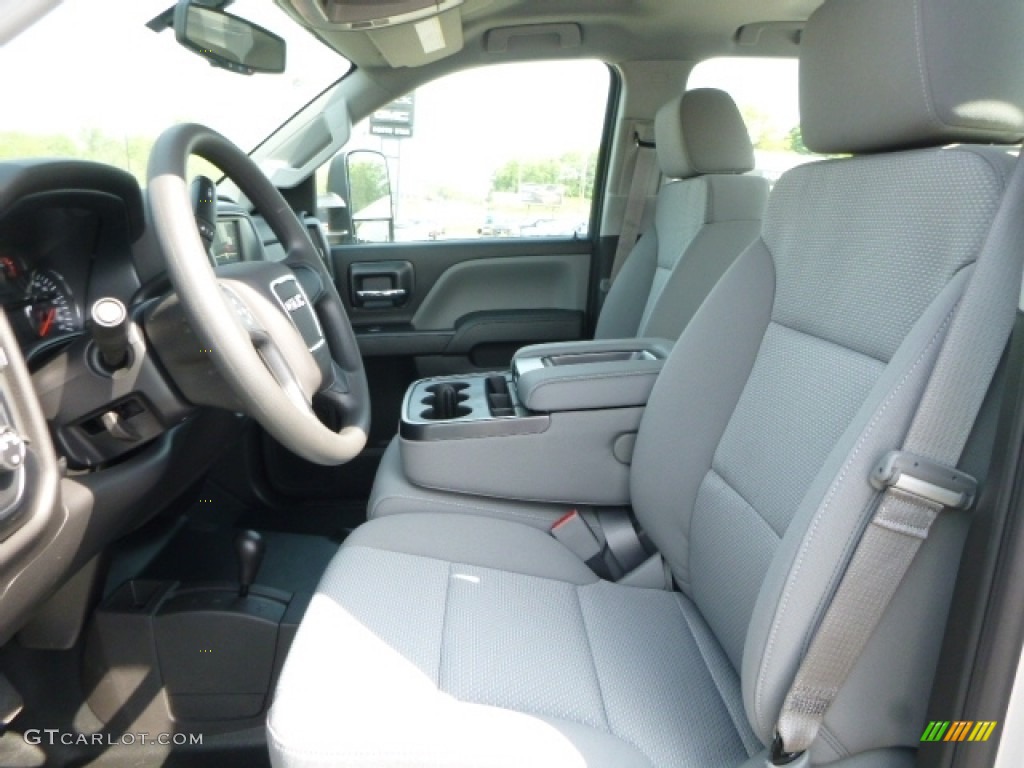 Dark Ash/Jet Black Interior 2016 GMC Sierra 2500HD Double Cab 4x4 Photo #138638559
