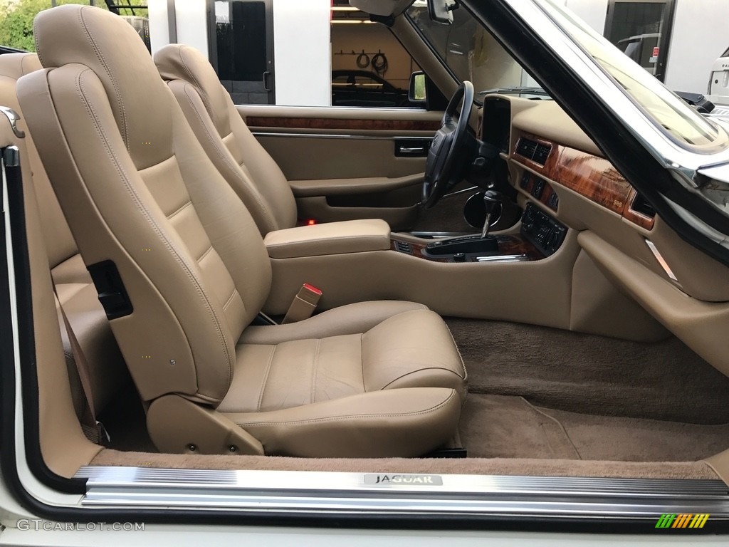 Coffee Interior 1995 Jaguar XJ XJS Convertible Photo #138638907