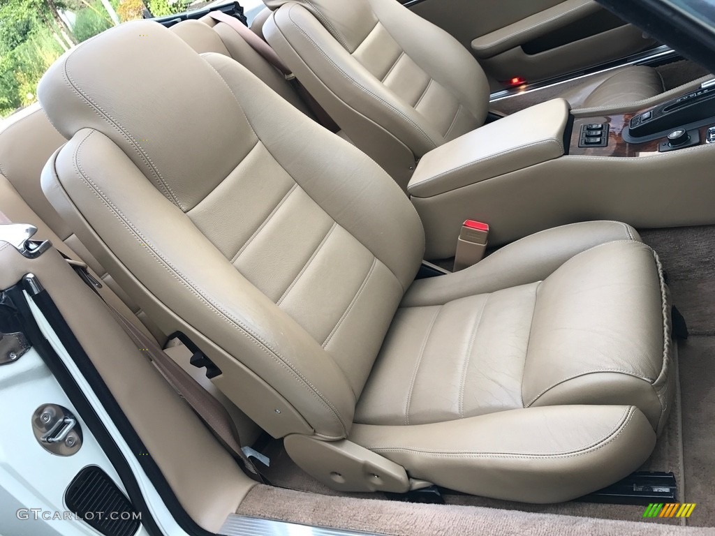 1995 XJ XJS Convertible - Glacier White / Coffee photo #15