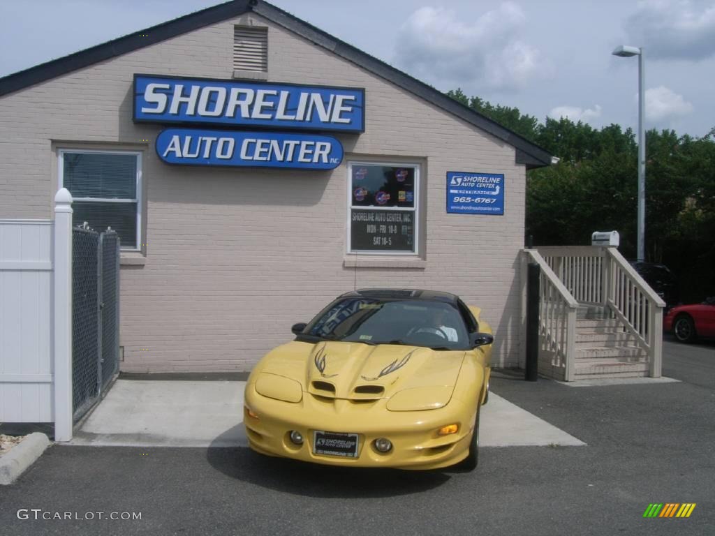 2002 Firebird Trans Am WS-6 Coupe - Collector Edition Yellow / Ebony Black photo #1