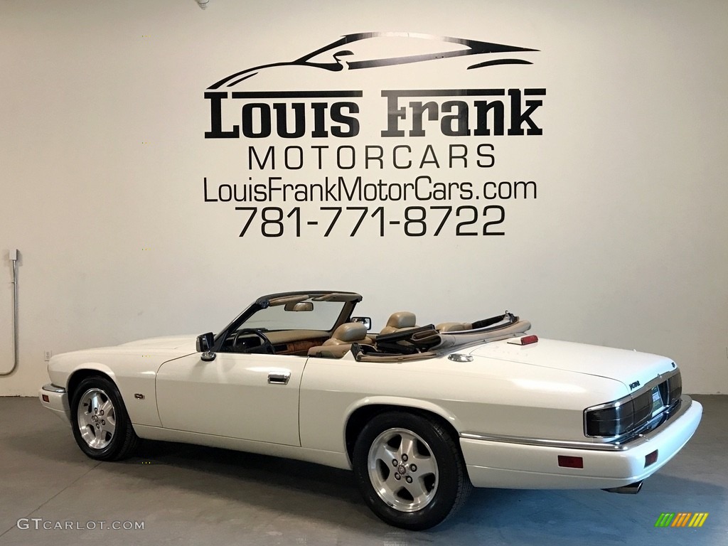 1995 XJ XJS Convertible - Glacier White / Coffee photo #20
