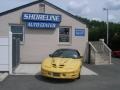 2002 Collector Edition Yellow Pontiac Firebird Trans Am WS-6 Coupe #13830280