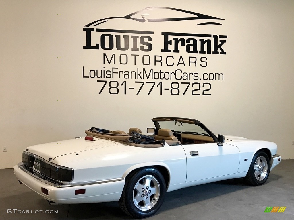 1995 XJ XJS Convertible - Glacier White / Coffee photo #21