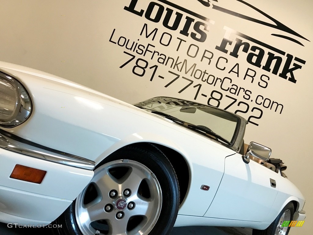 1995 XJ XJS Convertible - Glacier White / Coffee photo #22