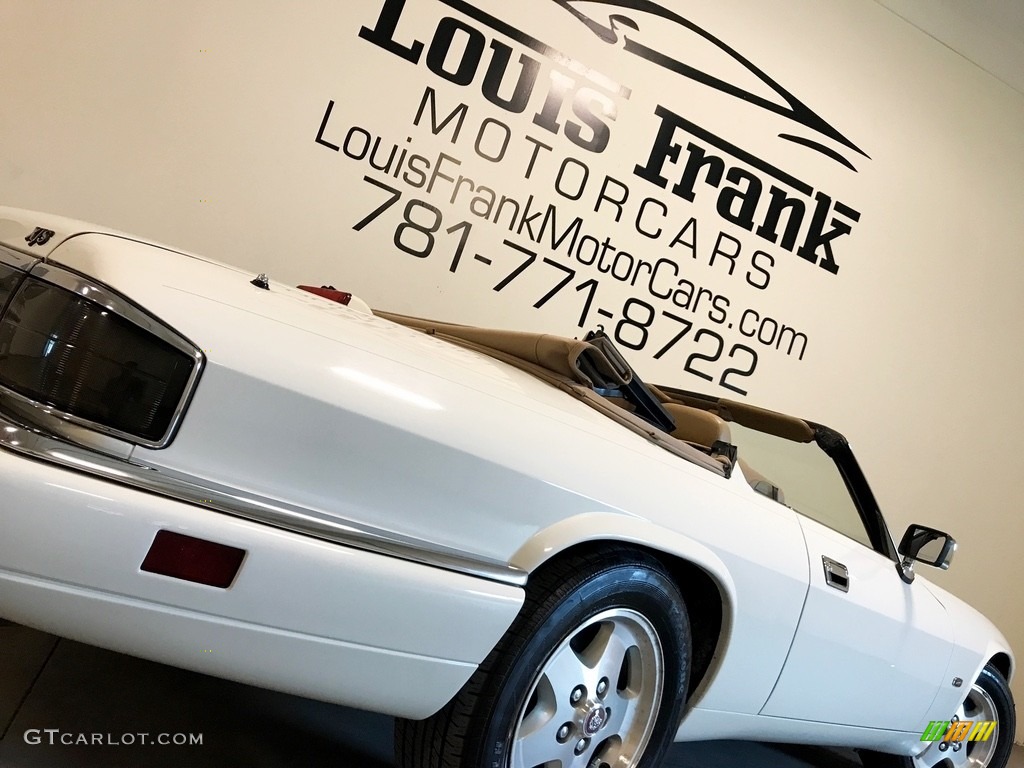 1995 XJ XJS Convertible - Glacier White / Coffee photo #23