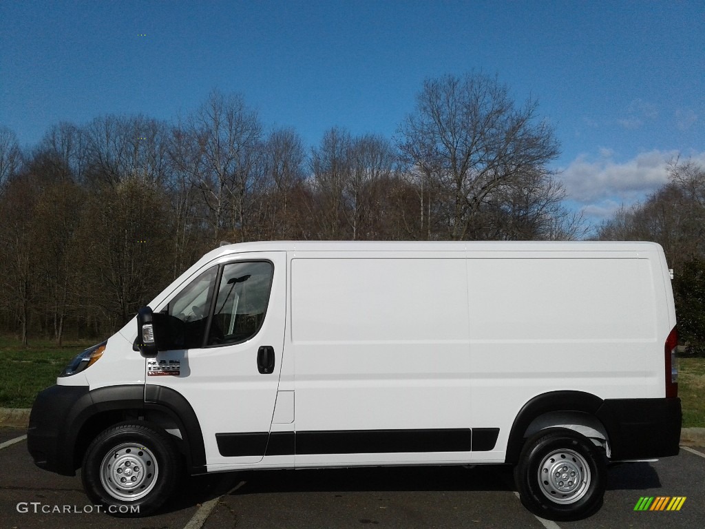 Bright White 2020 Ram ProMaster 1500 Low Roof Cargo Van Exterior Photo #138639201
