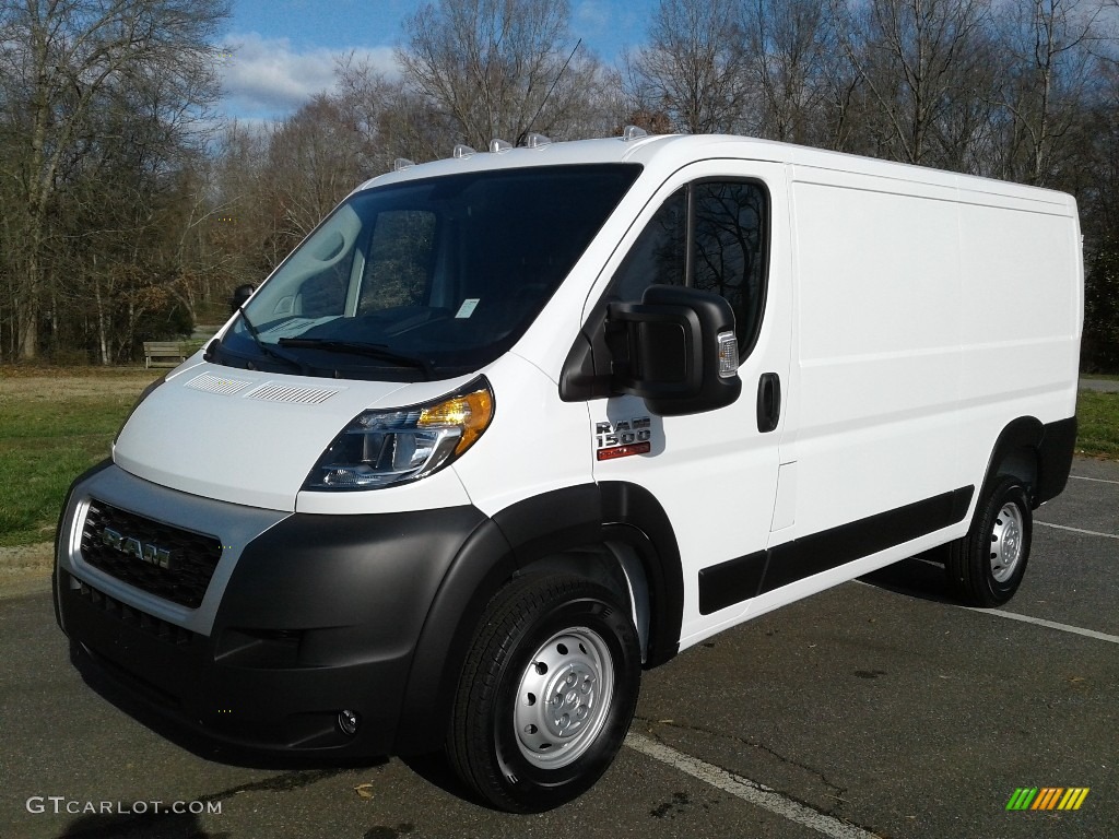 Bright White 2020 Ram ProMaster 1500 Low Roof Cargo Van Exterior Photo #138639234