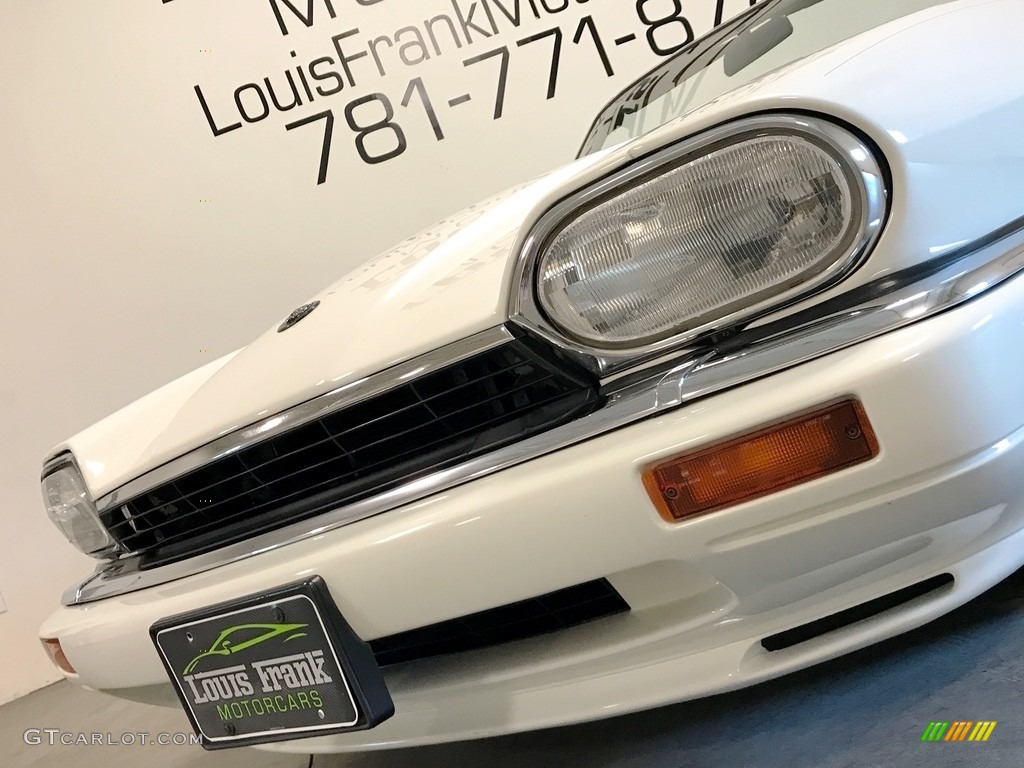 1995 XJ XJS Convertible - Glacier White / Coffee photo #26