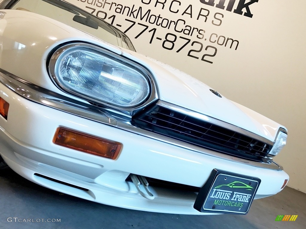 1995 XJ XJS Convertible - Glacier White / Coffee photo #28