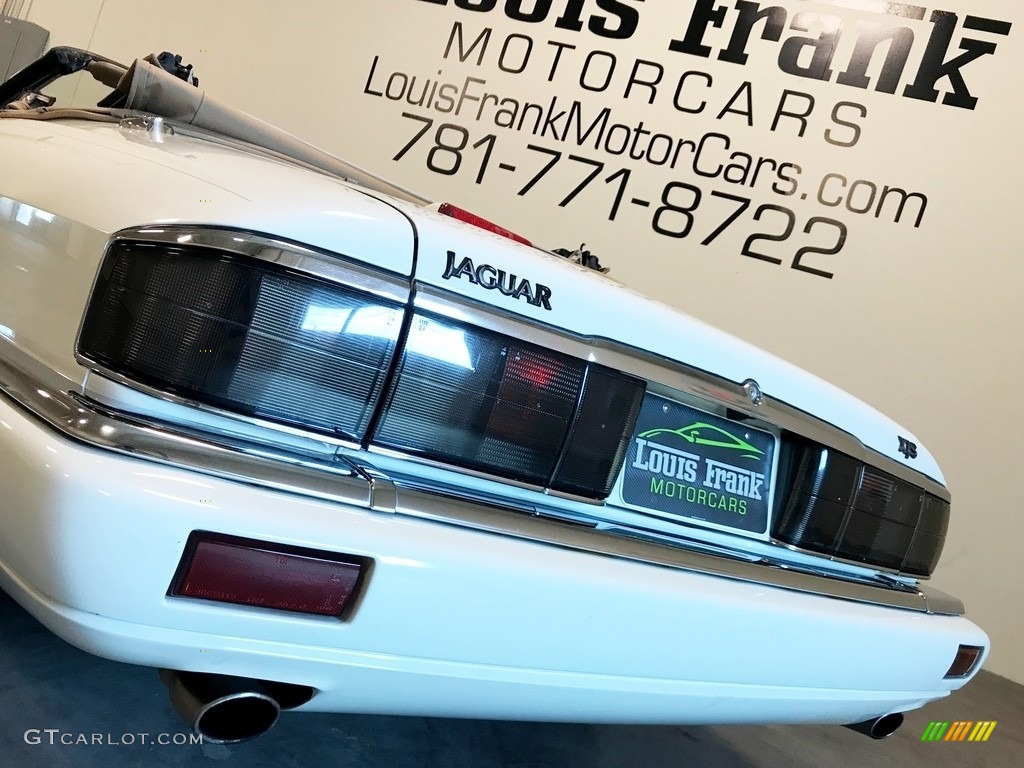 1995 XJ XJS Convertible - Glacier White / Coffee photo #31