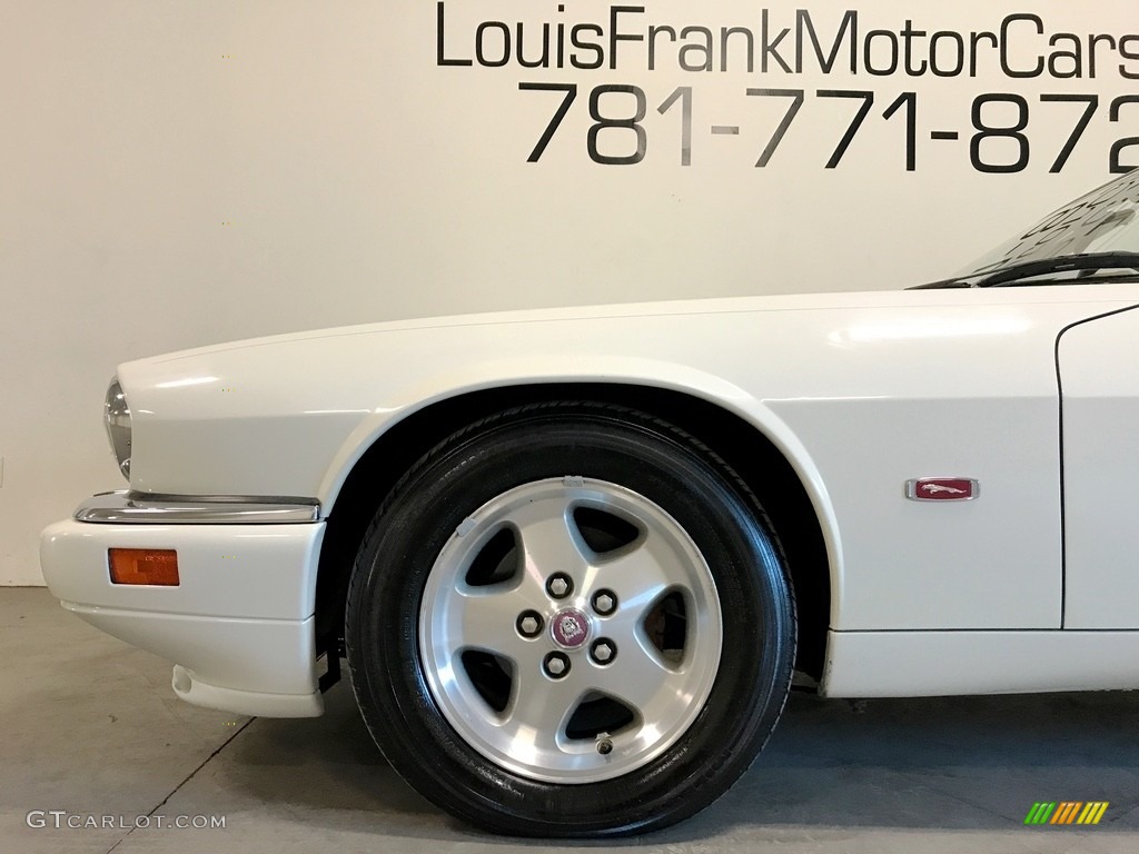 1995 XJ XJS Convertible - Glacier White / Coffee photo #32