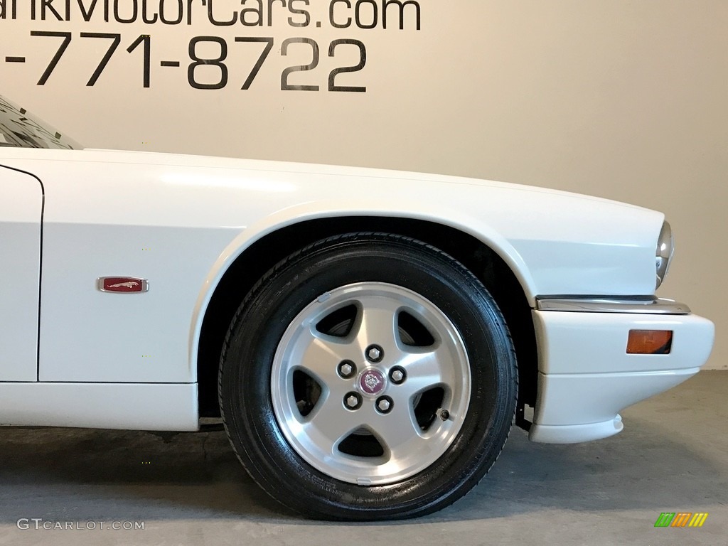 1995 XJ XJS Convertible - Glacier White / Coffee photo #33