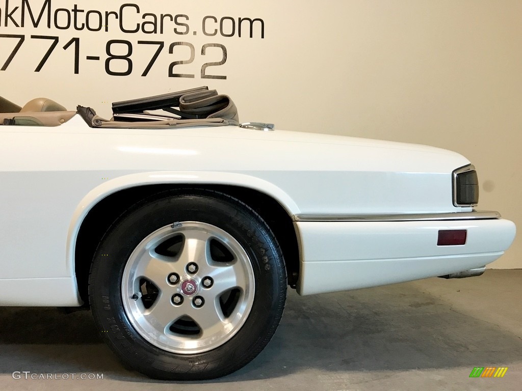 1995 XJ XJS Convertible - Glacier White / Coffee photo #36