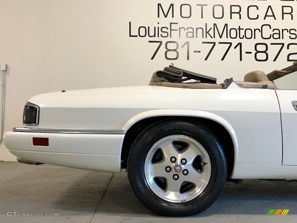 1995 XJ XJS Convertible - Glacier White / Coffee photo #37