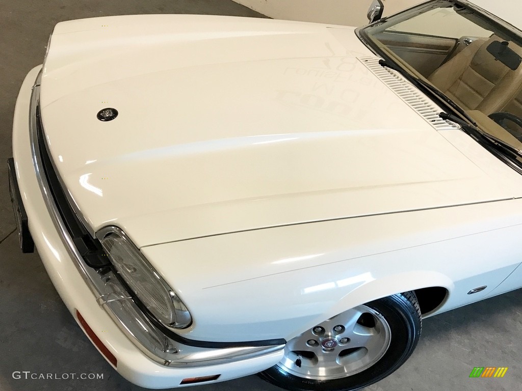 1995 XJ XJS Convertible - Glacier White / Coffee photo #38