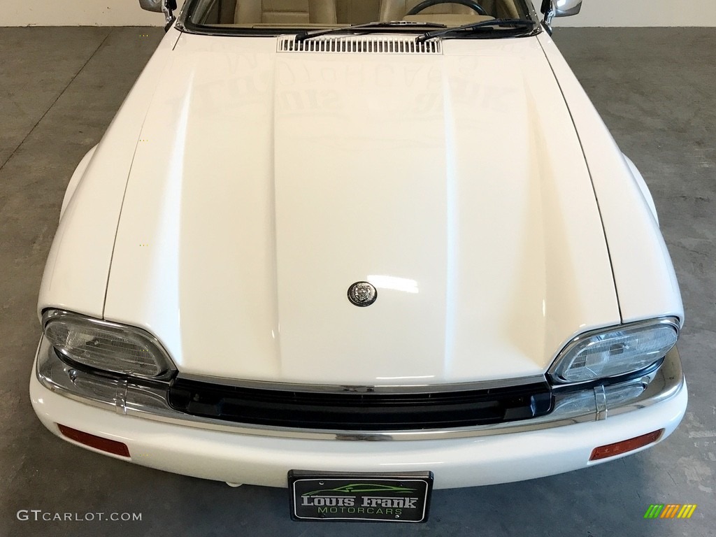 1995 XJ XJS Convertible - Glacier White / Coffee photo #39