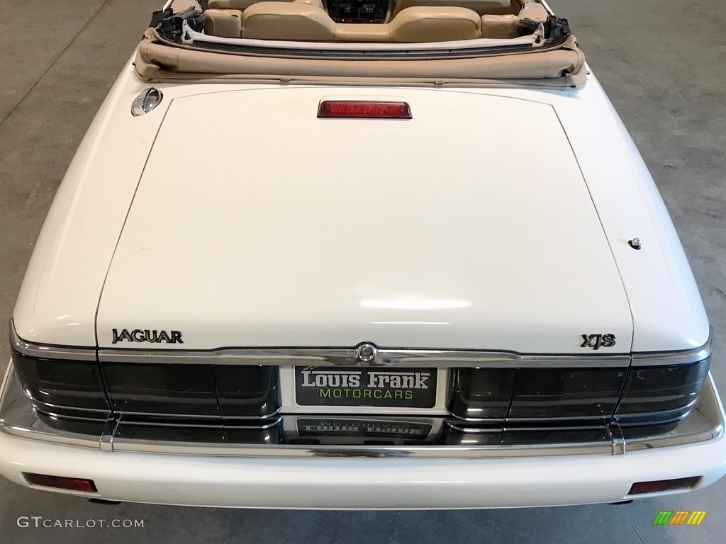 1995 XJ XJS Convertible - Glacier White / Coffee photo #42