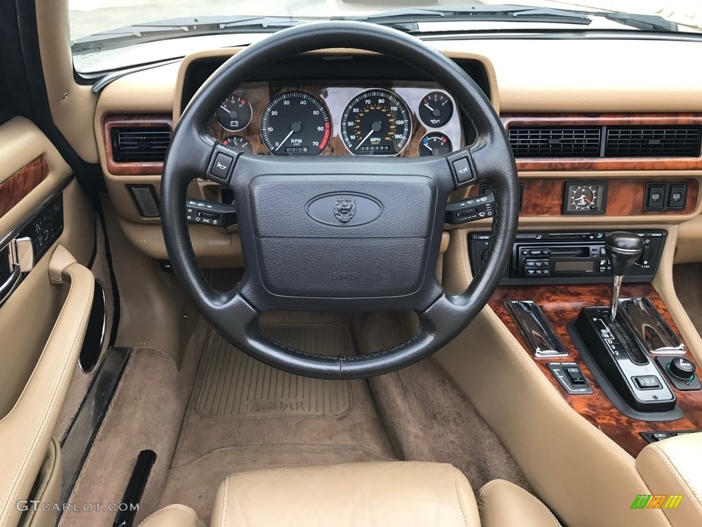 1995 XJ XJS Convertible - Glacier White / Coffee photo #47