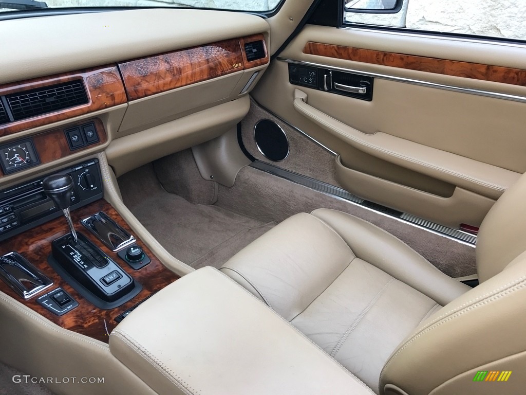 1995 XJ XJS Convertible - Glacier White / Coffee photo #48