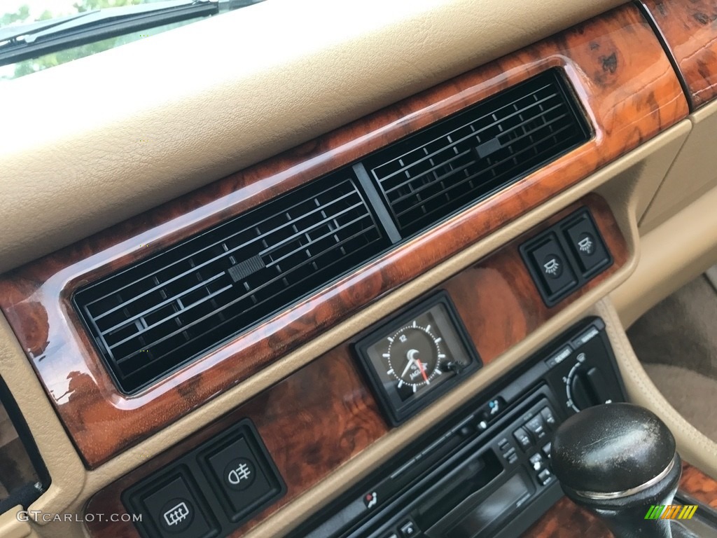 1995 XJ XJS Convertible - Glacier White / Coffee photo #55