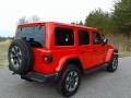 2020 Firecracker Red Jeep Wrangler Unlimited Sahara 4x4  photo #6
