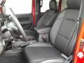 Black 2020 Jeep Wrangler Unlimited Sahara 4x4 Interior Color