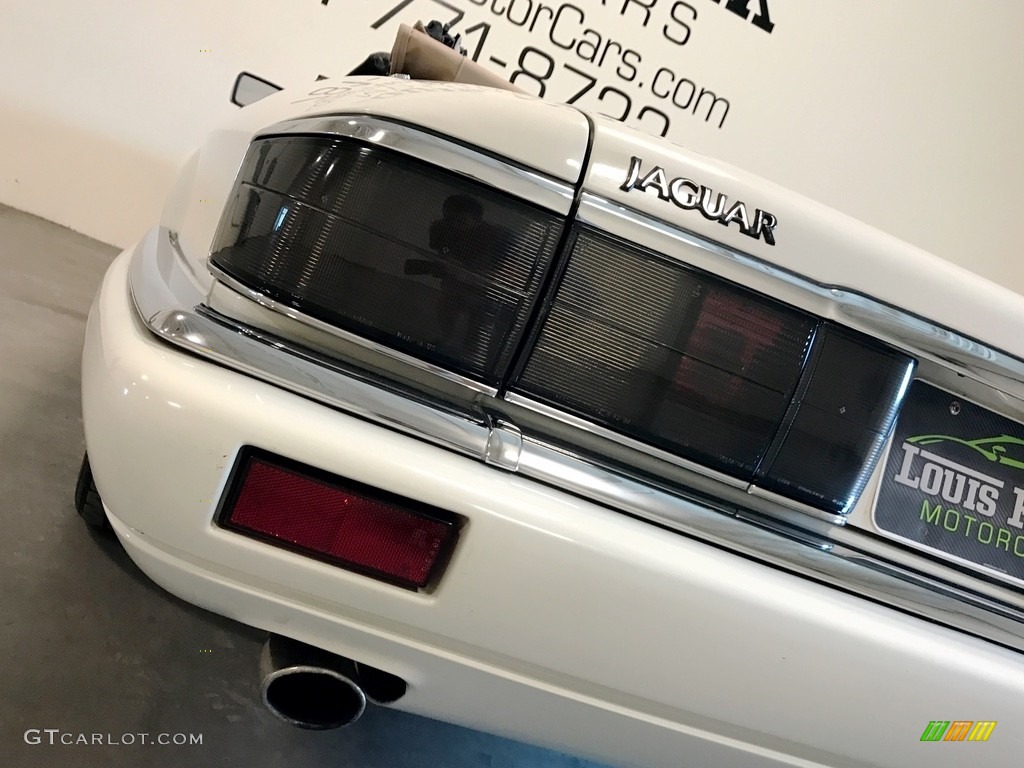 1995 XJ XJS Convertible - Glacier White / Coffee photo #71
